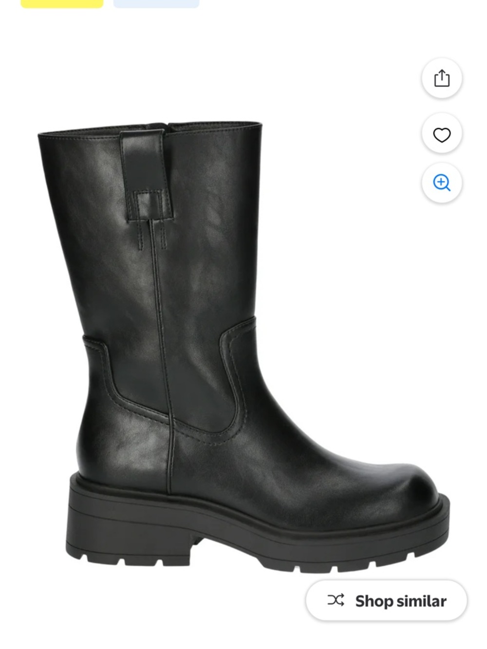 No Boundaries black lug pull boot size 8W